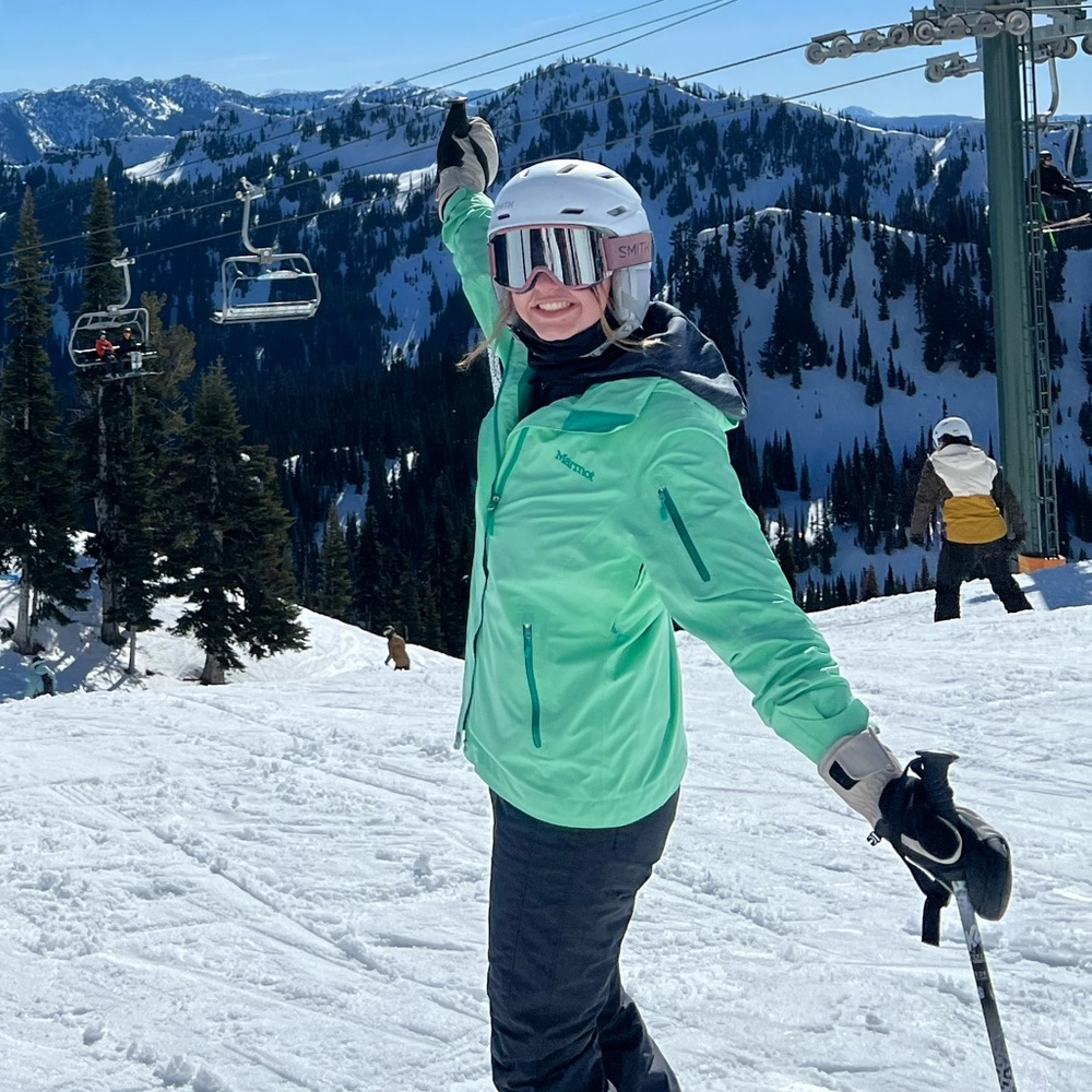 Marmot Mint Green Ski Jacket